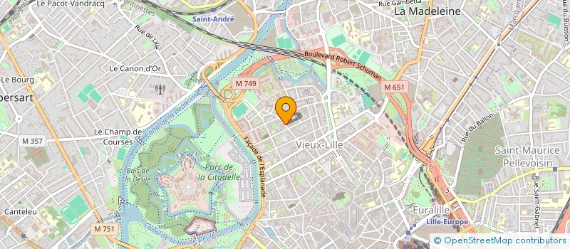 localisation de l'entreprise MP LILLE TRAVAUX à LILLE