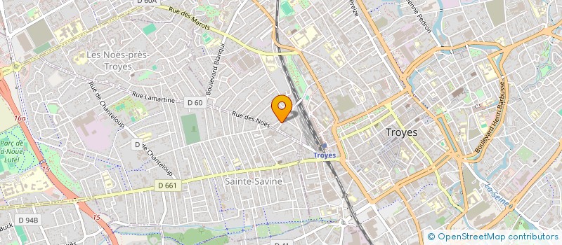 localisation de l'entreprise MP LIVING  TROYES