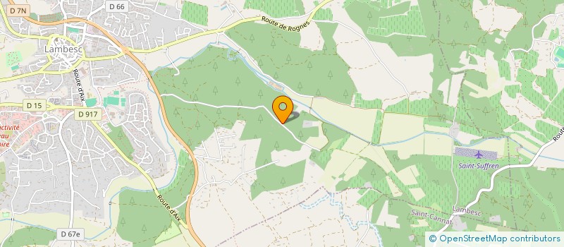 localisation de l'entreprise MP LOC 13  LAMBESC