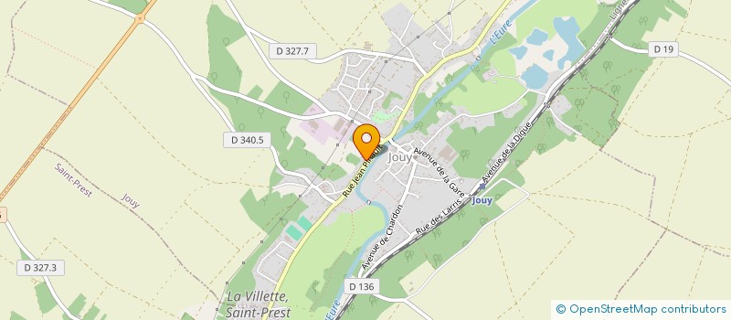 localisation de l'entreprise MP LOC' HABITAT à JOUY