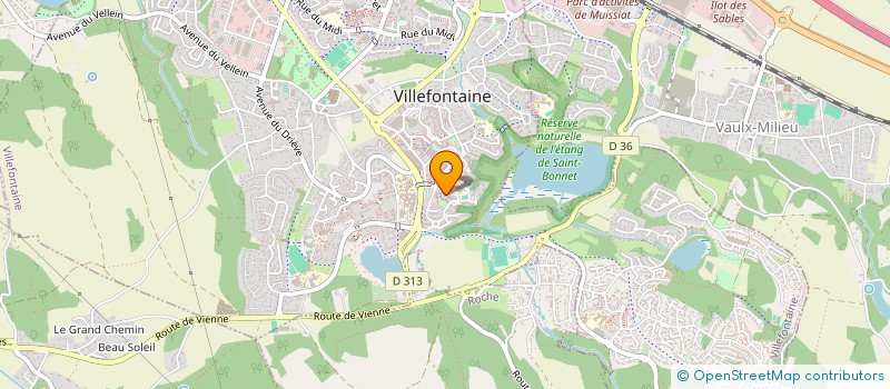 localisation de l'entreprise MP.LUXURY 6938  VILLEFONTAINE