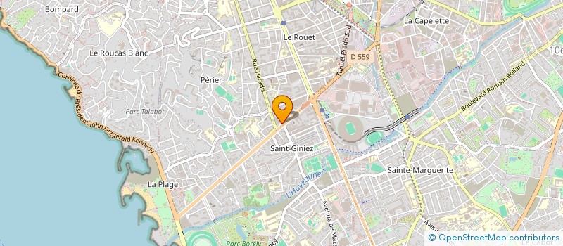 localisation de l'entreprise MP MAISONS PROVENCALES  MARSEILLE