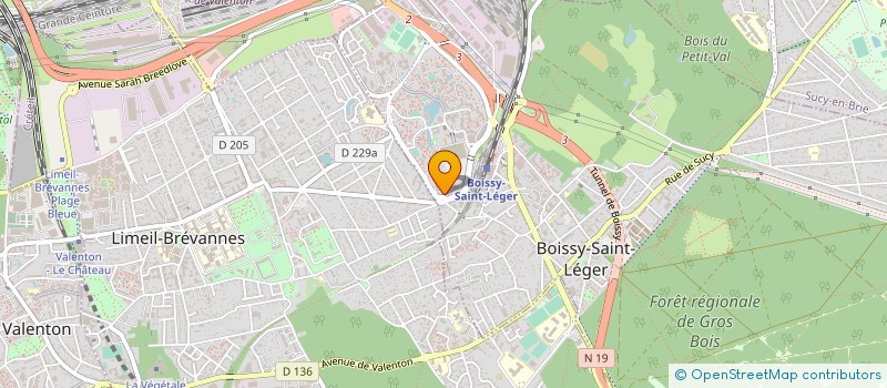 localisation de l'entreprise MP MARBRE PIERRE à BOISSY-SAINT-LEGER
