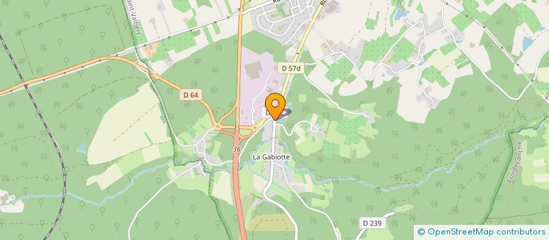 localisation de l'entreprise MP MECA  FOUGEROLLES-SAINT-VALBERT