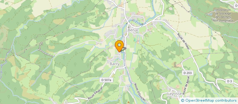 localisation de l'entreprise MP MECA GARAGE  BARRY