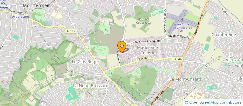localisation de l'entreprise MP METAUX à CHELLES