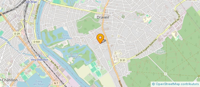 localisation de l'entreprise MP MOVESYOU à DRAVEIL