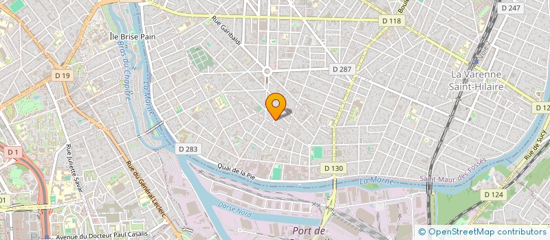 localisation de l'entreprise MP NET à SAINT-MAUR-DES-FOSSES