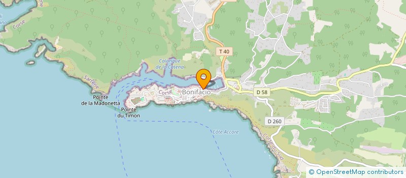 localisation de l'entreprise MP NETT  BONIFACIO