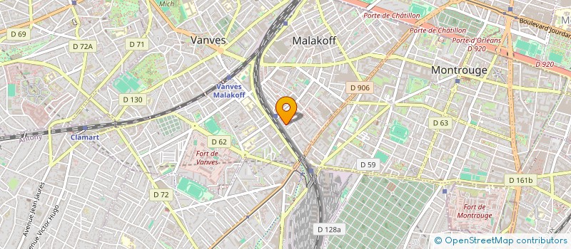 localisation de l'entreprise MP NETWORK  MALAKOFF