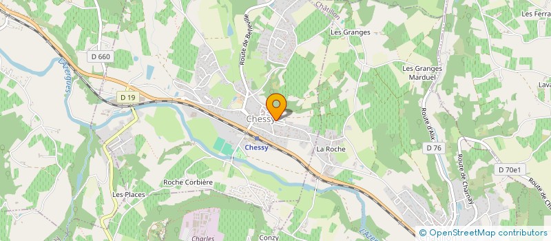 localisation de l'entreprise MP OPTIM-CONSEIL  CHESSY