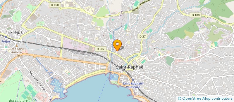 localisation de l'entreprise MP ORGANISATION D EVENEMENTS à SAINT-RAPHAEL