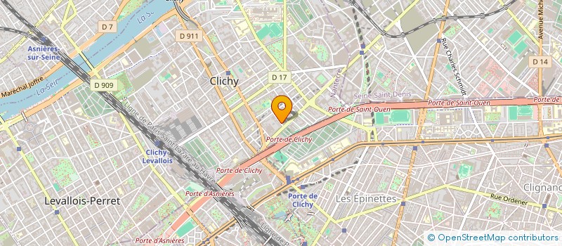 localisation de l'entreprise MP PEOPLE  PARIS