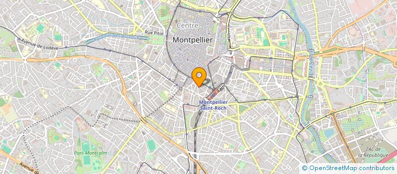 localisation de l'entreprise MP POISSONNERIE à MONTPELLIER