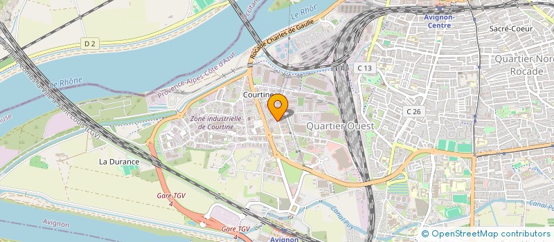 localisation de l'entreprise MP PRESTATIONS SARL  AVIGNON