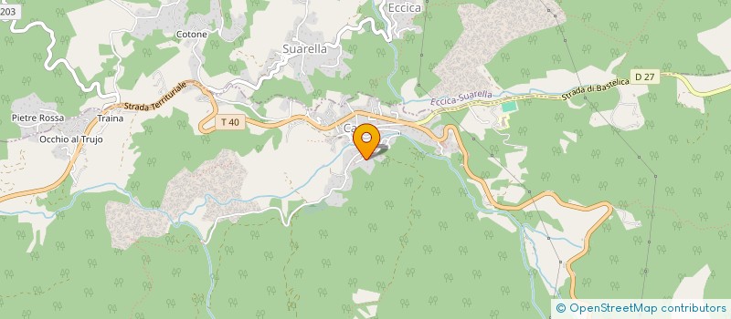 localisation de l'entreprise MP PROFACADE  CAURO