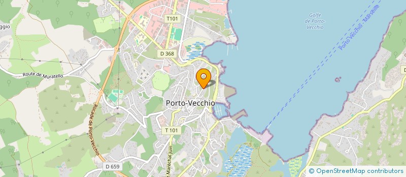 localisation de l'entreprise MP PROTECTION à PORTO-VECCHIO