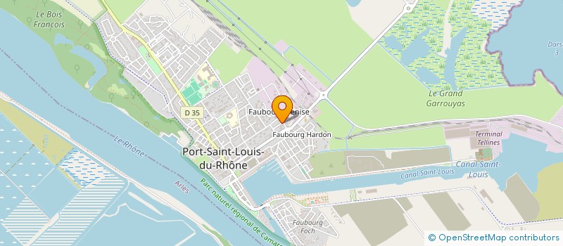 localisation de l'entreprise MP PROVENCE SERVICES à PORT-SAINT-LOUIS-DU-RHONE