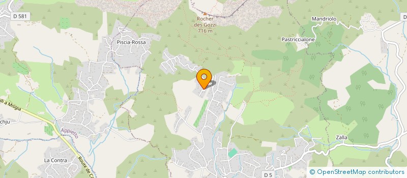 localisation de l'entreprise MP RAFM à SARROLA-CARCOPINO