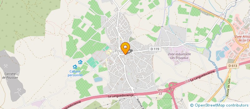 localisation de l'entreprise MP RENOV  VILLEVEYRAC