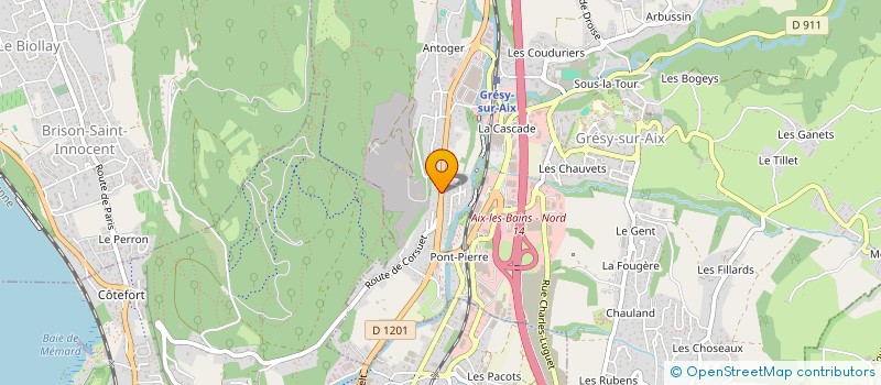 localisation de l'entreprise MP RENOVATION à GRESY-SUR-AIX