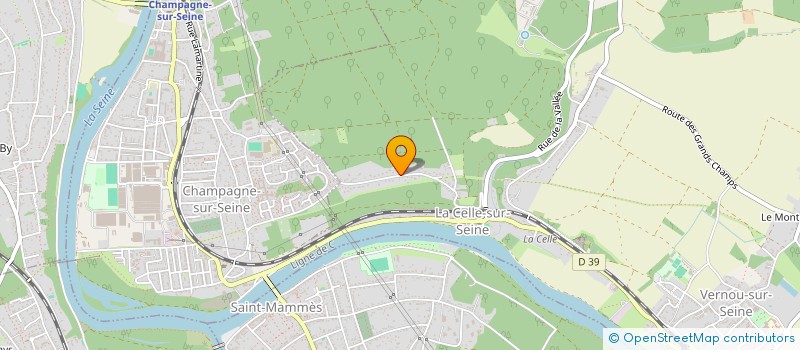 localisation de l'entreprise MP RENOVATION à VERNOU-LA-CELLE-SUR-SEINE
