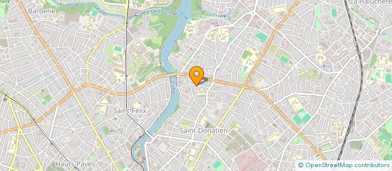 localisation de l'entreprise MP RESEAU à NANTES