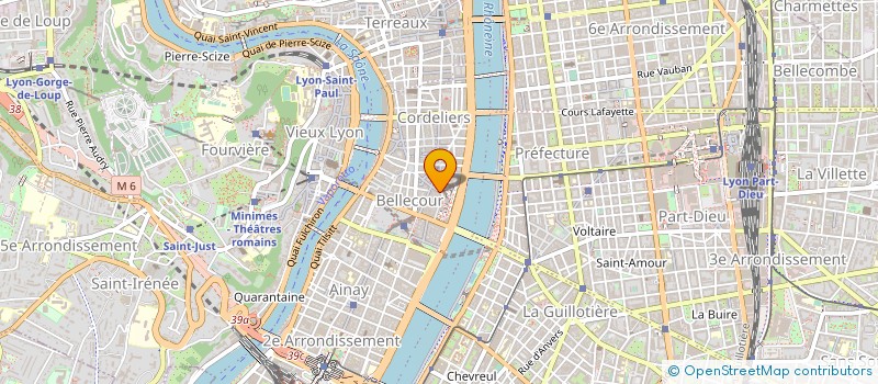 localisation de l'entreprise MP RESTAURANTS à LYON