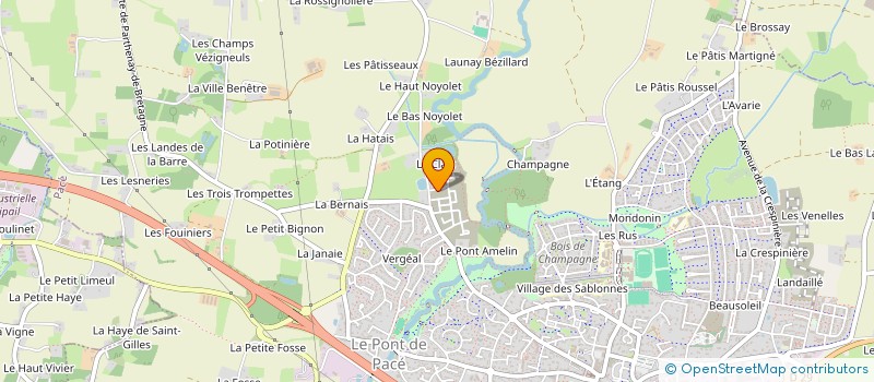 localisation de l'entreprise MP SAVEURS  PACE