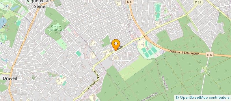 localisation de l'entreprise MP SCI à VIGNEUX-SUR-SEINE