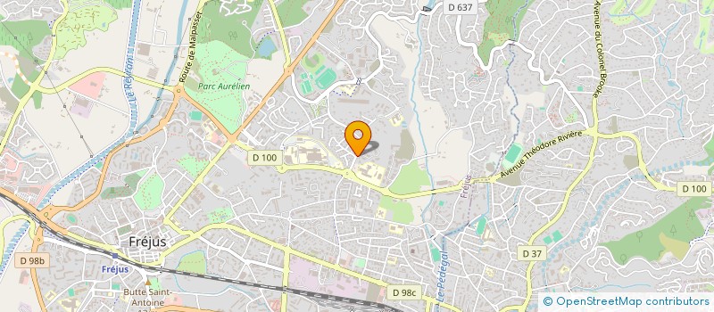 localisation de l'entreprise MP SECURITY à FREJUS