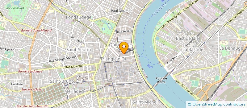 localisation de l'entreprise MP SEJOURS ET EXPERIENCES à BORDEAUX