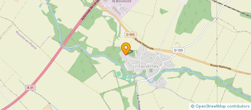 localisation de l'entreprise MP SERVICES à FAUVERNEY