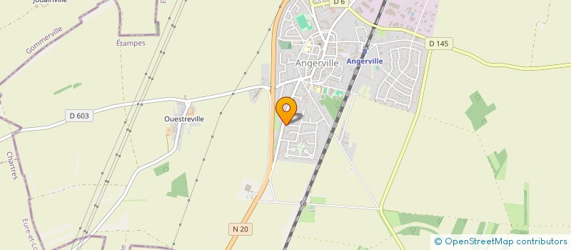 localisation de l'entreprise MP SERVICES  ANGERVILLE