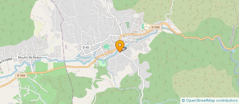 localisation de l'entreprise MP SERVICES  SAINT-ZACHARIE