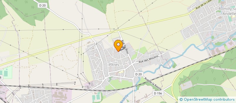 localisation de l'entreprise MP SPORTS OUTDOOR  PITRES