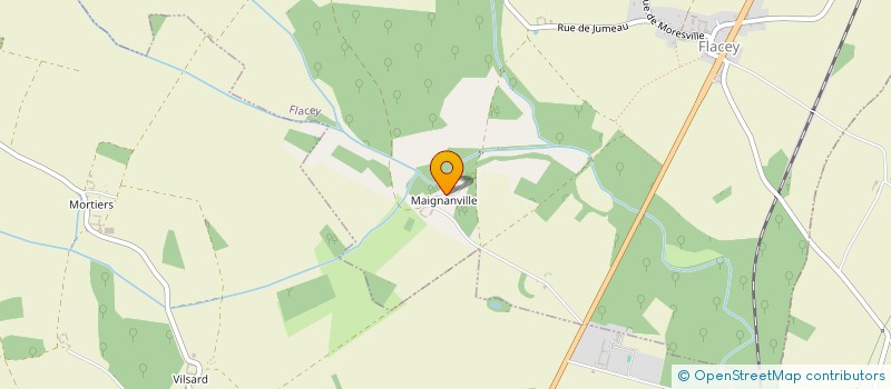 localisation de l'entreprise MP & ST à FLACEY