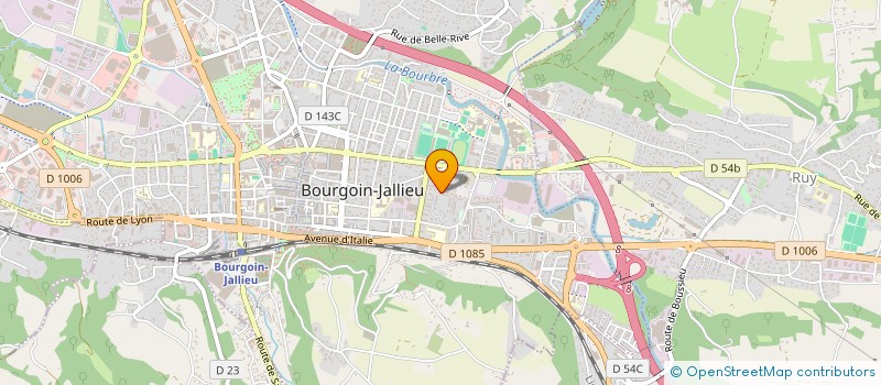 localisation de l'entreprise MP STRATEGIE PATRIMOINE à BOURGOIN-JALLIEU