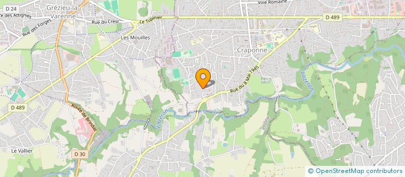 localisation de l'entreprise MP STREBY  CRAPONNE