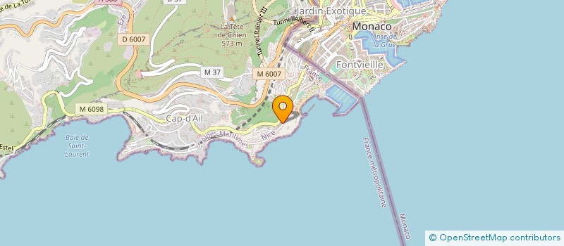 localisation de l'entreprise MP SUPERCAR  CAP-D'AIL