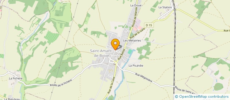 localisation de l'entreprise MP TECHNOLOGIES  SAINT-AMANT-DE-BOIXE