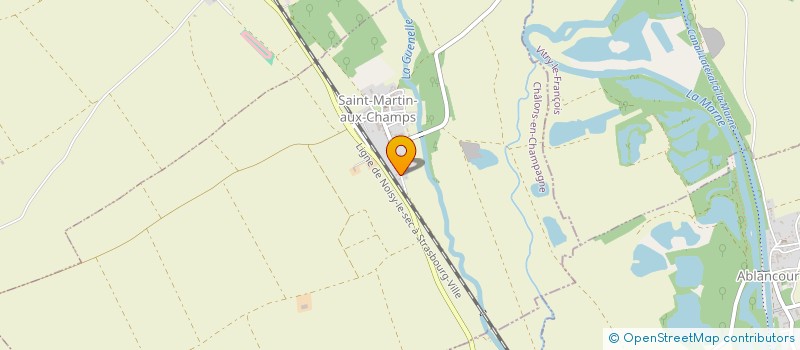 localisation de l'entreprise MP TERRASSEMENT  SAINT-MARTIN-AUX-CHAMPS