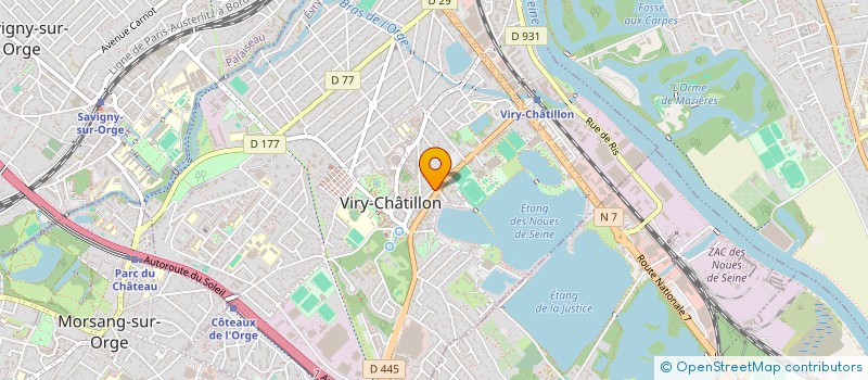 localisation de l'entreprise MP VIC à VIRY-CHATILLON