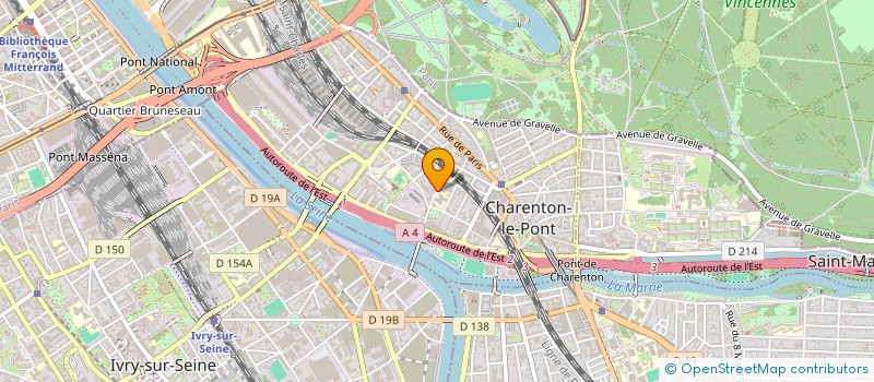 localisation de l'entreprise MP VIRTUOSE à CHARENTON-LE-PONT