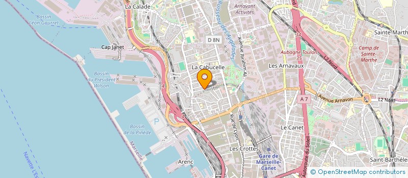 localisation de l'entreprise MP13 à MARSEILLE