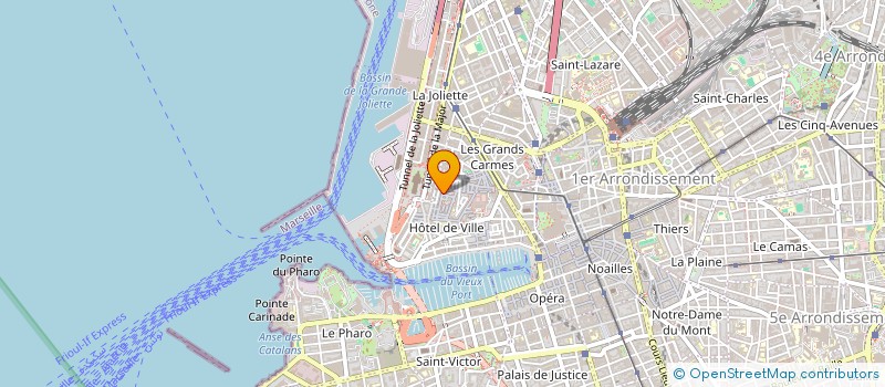 localisation de l'entreprise MP13 (MIX'CITE DES PUBLICS)  MARSEILLE