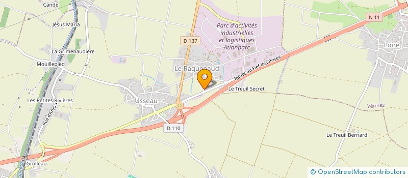 localisation de l'entreprise MP17  SAINTE-SOULLE