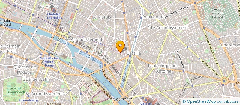 localisation de l'entreprise MP2 COSMETIC SOLUTIONS à PARIS