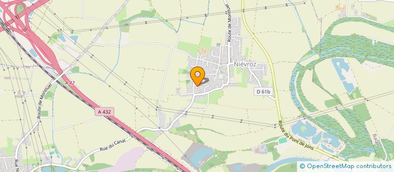 localisation de l'entreprise MP2 INVEST  NIEVROZ