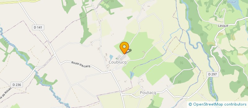 localisation de l'entreprise MP2B  COUBLUCQ